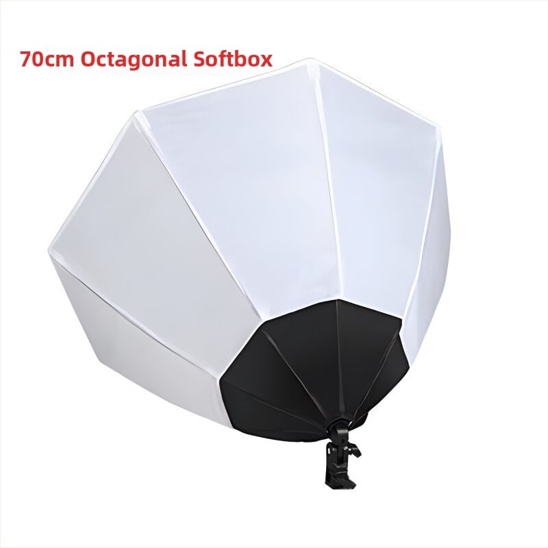 Oktagonalni sklopivi softbox za prijenos uživo – snaga 101–150W, 110/220V, model 70‑oktagon, prilagođena obrada