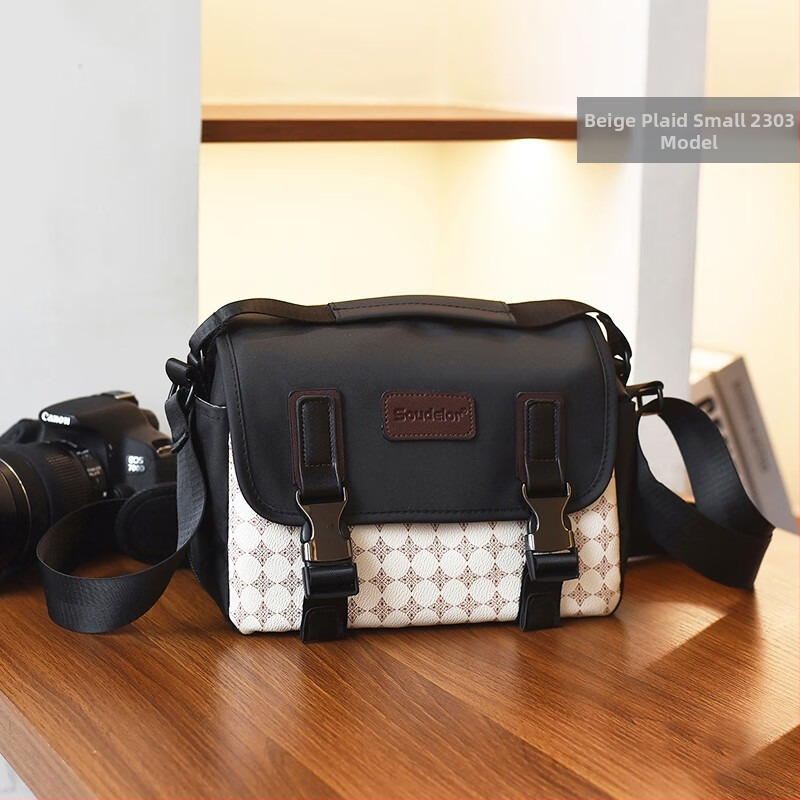 Vandeniui atspari fotoaparato krepšys Nikon/Canon, Crossbody be veidrodžio, lengvas, atsparus smūgiams