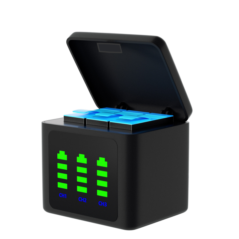 Baterie pentru cameră de acțiune AHDBT-901 10/11/12; compatibilă cu GoPro Hero 12; 3.85V; include cutie de ambalare și baterie; lansare 2024.