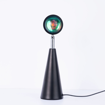 Saulrieta lampiņa - apkārtējā nakts gaisma guļamistabai, DC barošana, stieņa tipa uzstādīšana, bez viedās kontroles