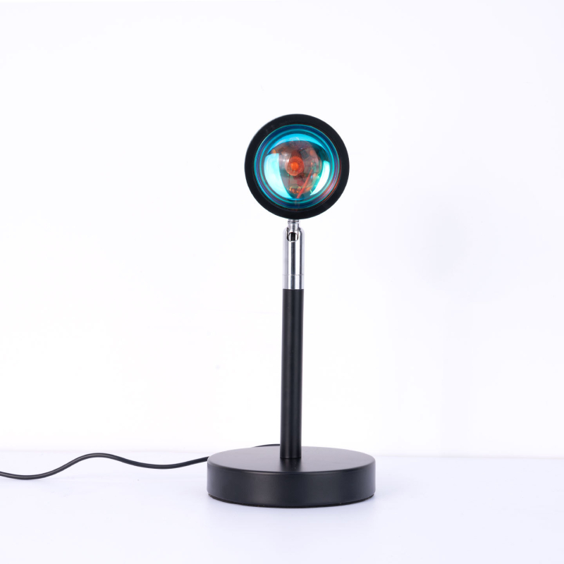 Saulrieta lampiņa - apkārtējā nakts gaisma guļamistabai, DC barošana, stieņa tipa uzstādīšana, bez viedās kontroles