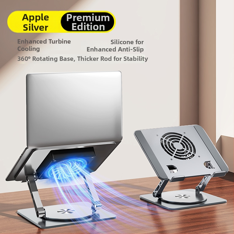 Suport pentru laptop cu bază din oțel carbon, liftabil pentru răcire îmbunătățită - Nulan, Modelul 21, Greutate 1,3 kg