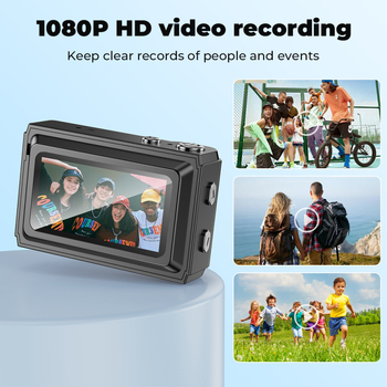 Digitalni fotoaparat s širokokutnim retro dizajnom, model S5, 1,5-inčni LCD, TF kartica, trajanje baterije 60 minuta
