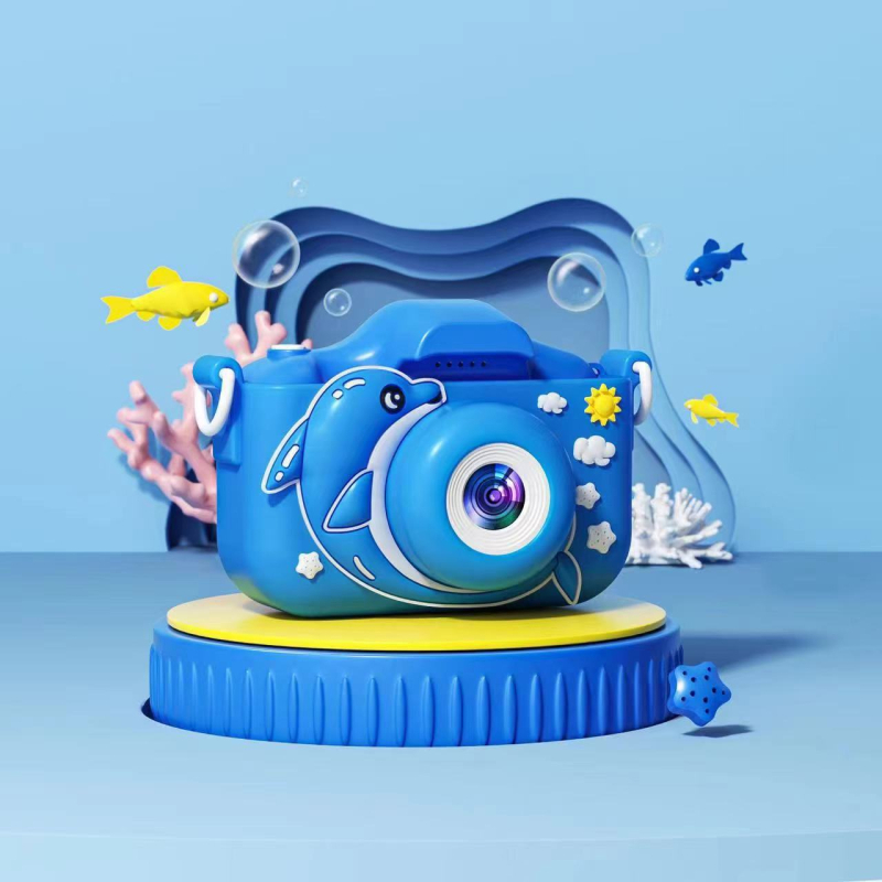 Dječja kamera s 8x zumom, 4K HD, dvostruka leća, edukativni digitalni fotoaparat