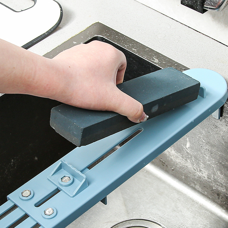 Στήριγμα λίθου ακονίσματος με συρόμενη ρυθμιζόμενη βάση και σταθερό γωνιακό προσάρτημα – Πλαστικό, για λεπτή ακονίωση