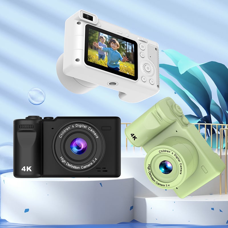 Fangster Q9 dječja digitalna kamera s 2,4-inčnim LCD zaslonom, 20 MP, TF kartica, video i fotografije