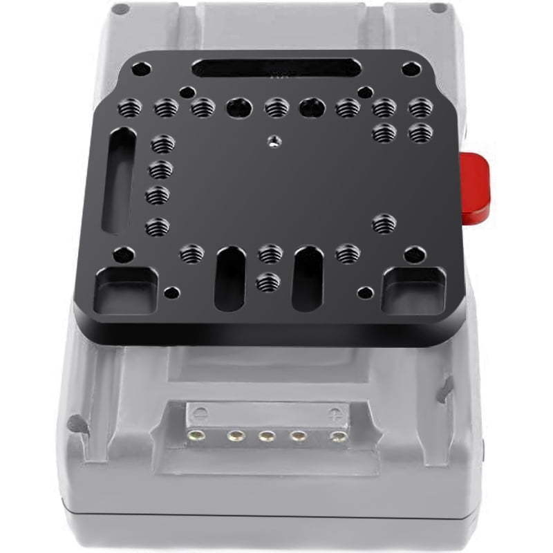 V-port držač baterije za kameru – aluminijska legura, FS7 kompatibilan, pločica brzog otpuštanja, težina 0,2 kg