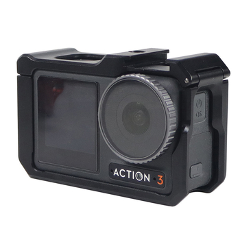 Rabbit Cage Kit za DJI Osmo Action 5 Pro/4/3 — aluminijska legura, kompatibilno s Osmo Action, ispisano logo 'Support'