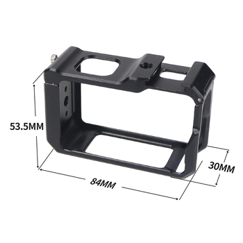 Rabbit Cage Kit za DJI Osmo Action 5 Pro/4/3 — aluminijska legura, kompatibilno s Osmo Action, ispisano logo 'Support'