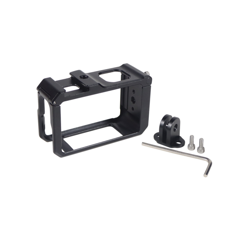 Rabbit Cage Kit za DJI Osmo Action 5 Pro/4/3 — aluminijska legura, kompatibilno s Osmo Action, ispisano logo 'Support'