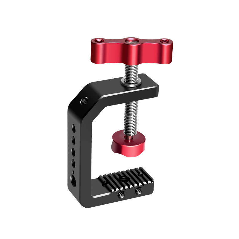 Polarstek Suport prindere cameră – prindere de masă tip C, din aliaj de aluminiu, suport pentru telefon, sarcină maximă 2 kg, greutate 200 g