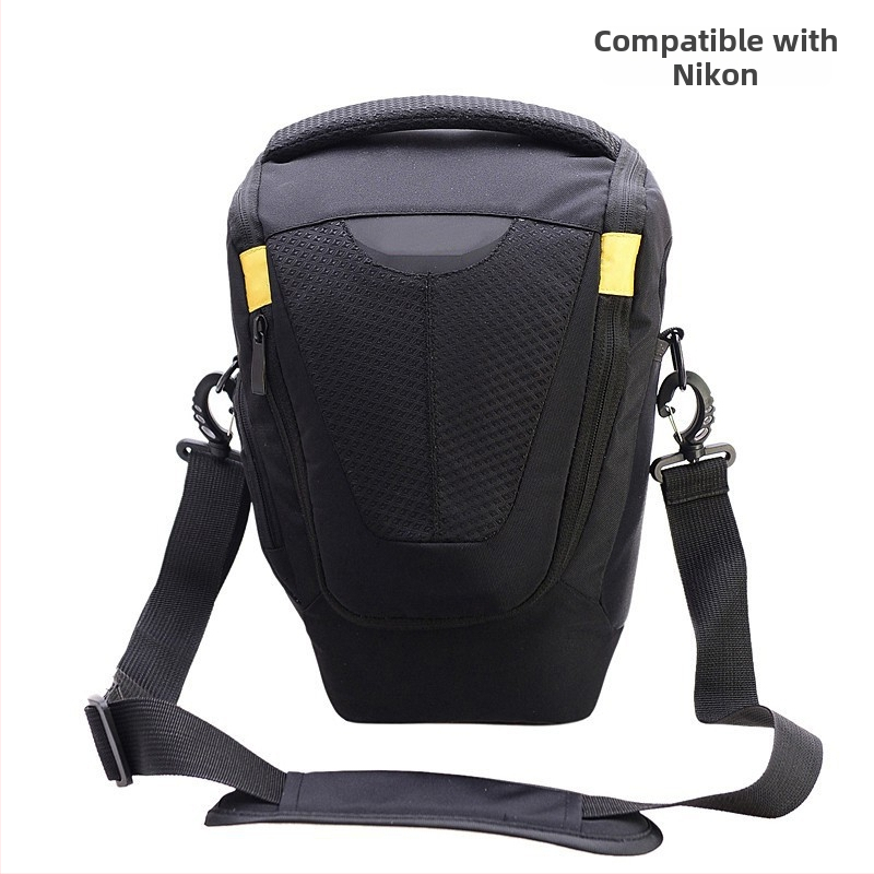 DSLR fotoaparato krepšys – išplėstas trikampio formos krepšys teleobjektyvams 70-200/100-400, nailonas, suderinamas su Nikon, Canon ir Sony