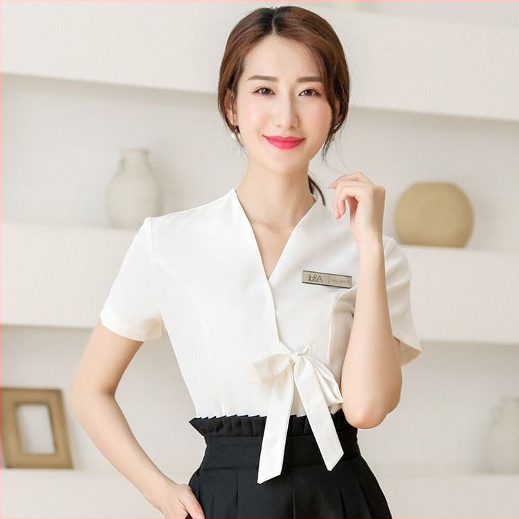 Unisex pracovné odevy pre terapeutov zdravia a krásy – Vysoká kvalita salónu starostlivosti o pokožku, SPA terapia nô; Anti-Radiation; Chenille tkanina so Spandexom; päťbodové nohavice