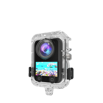DJI Osmo 360 Carcasă impermeabilă invizibilă | Material PC și sticlă | Compatibil cu DJI Osmo 360 | Imprimare logo disponibil