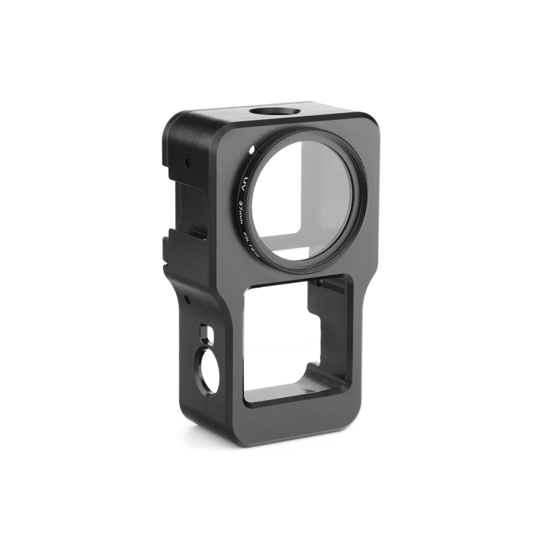 Carcasă protectie DJI Action2 din aliaj de aluminiu cu cadru de răcire termică conductivă, anti-cădere