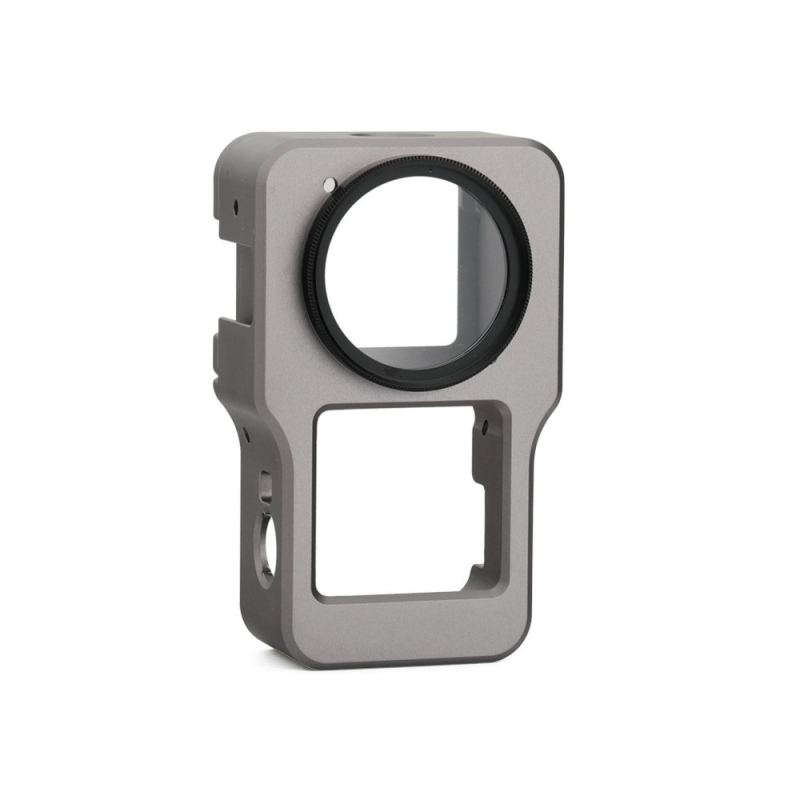 Carcasă protectie DJI Action2 din aliaj de aluminiu cu cadru de răcire termică conductivă, anti-cădere