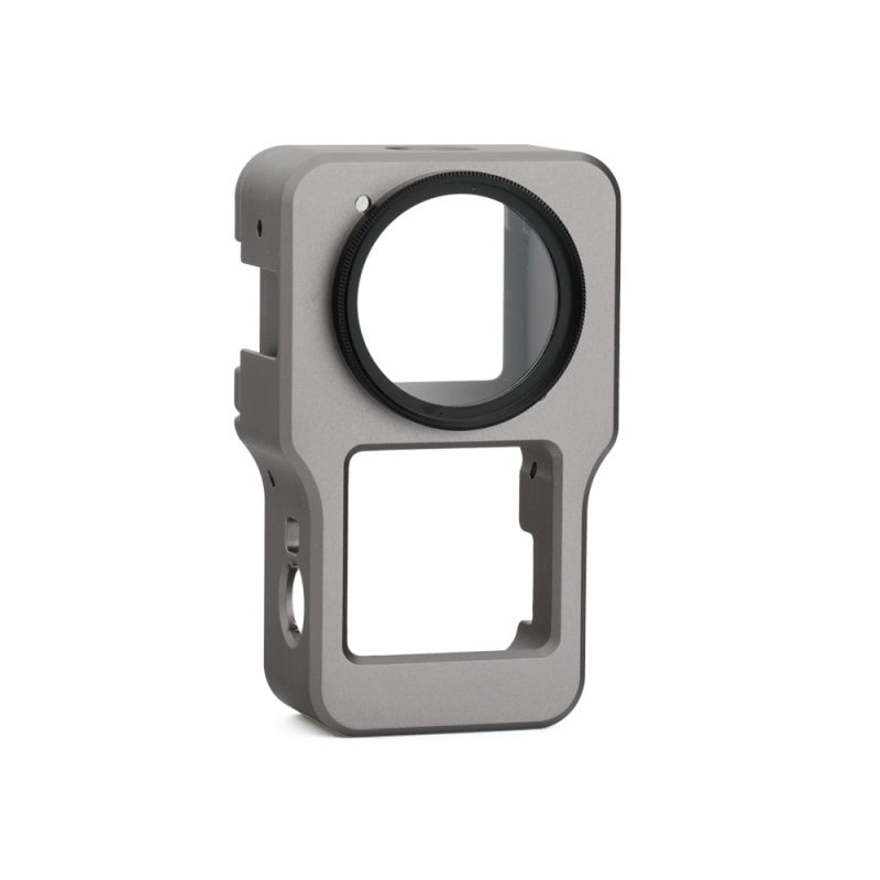 Carcasă protectie DJI Action2 din aliaj de aluminiu cu cadru de răcire termică conductivă, anti-cădere