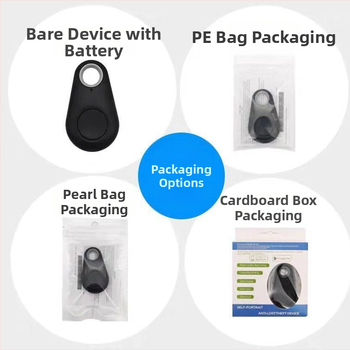 Έξυπνη Bluetooth συσκευή κατά της απώλειας για μπρελόκ — Διπλής κατεύθυνσης εύρεση, συναγερμός-εντοπιστής, κλιπ για το τηλέφωνο
