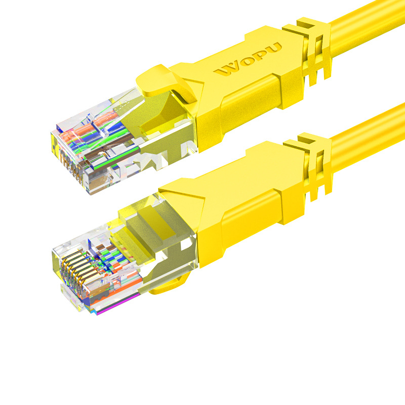 Cat5e nezaštićeni mrežni kabel, RJ45 jumper, unutarnja upotreba, za računalo i nadzor. Dostupne duljine: 1, 2, 3, 5, 10, 15 m