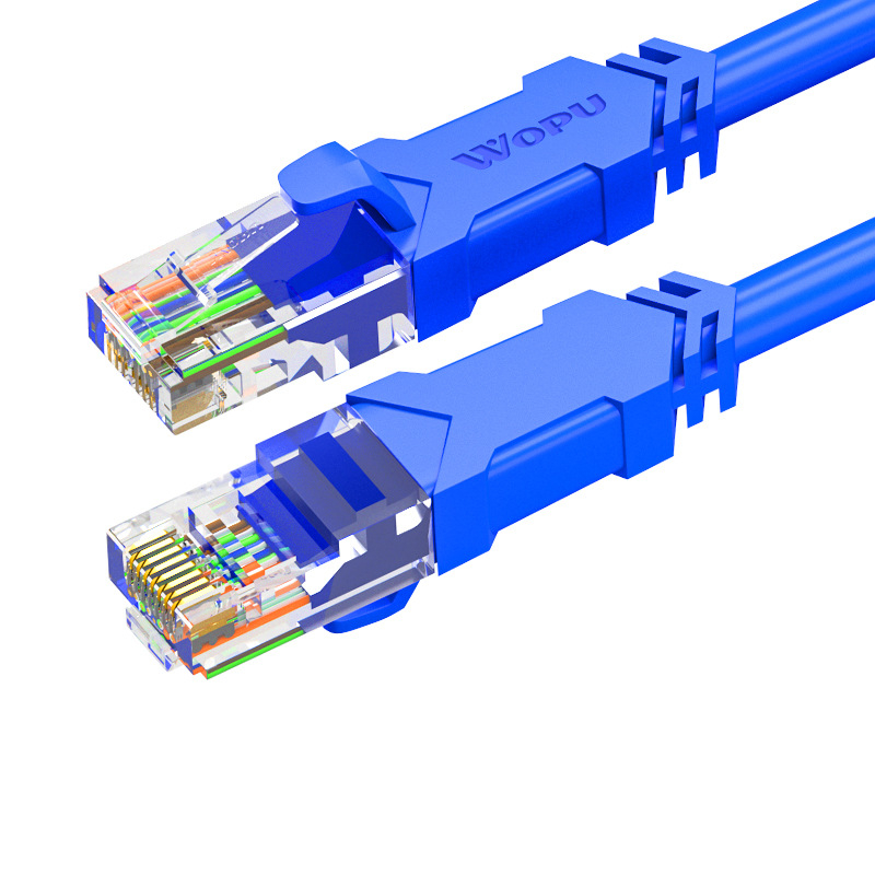 Cat5e nezaštićeni mrežni kabel, RJ45 jumper, unutarnja upotreba, za računalo i nadzor. Dostupne duljine: 1, 2, 3, 5, 10, 15 m