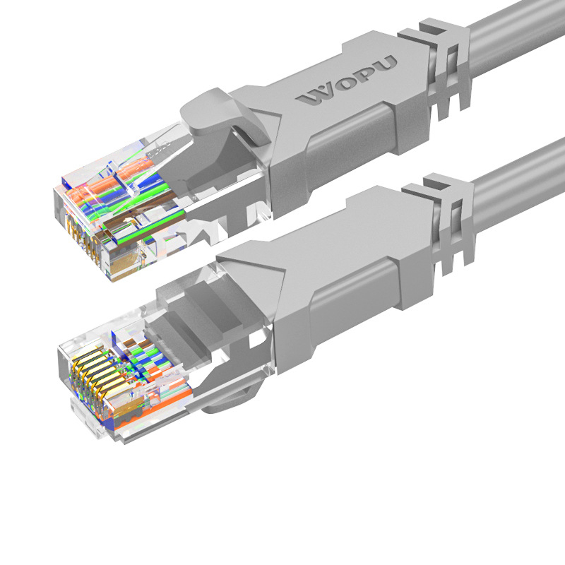 Cat5e nezaštićeni mrežni kabel, RJ45 jumper, unutarnja upotreba, za računalo i nadzor. Dostupne duljine: 1, 2, 3, 5, 10, 15 m