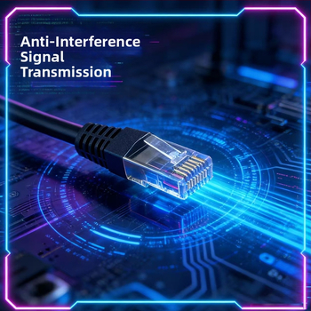 CAT6 Ethernet kabelis - Gigabitinis 1000 Mbps, skirtas nešiojamam/ maršrutizatoriui/ PC, namų/ biuro tinklo kabeliavimui, darbinė temperatūra -20…60°C