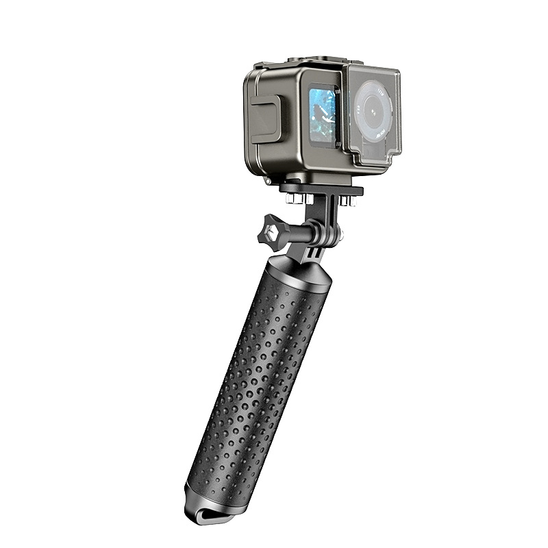 Carcasă de cameră etanșă din aluminiu pentru DJI Action4/5 Pro – SF-15004, material: aliaj de aluminiu + sticlă temperată, greutate 0,15 kg