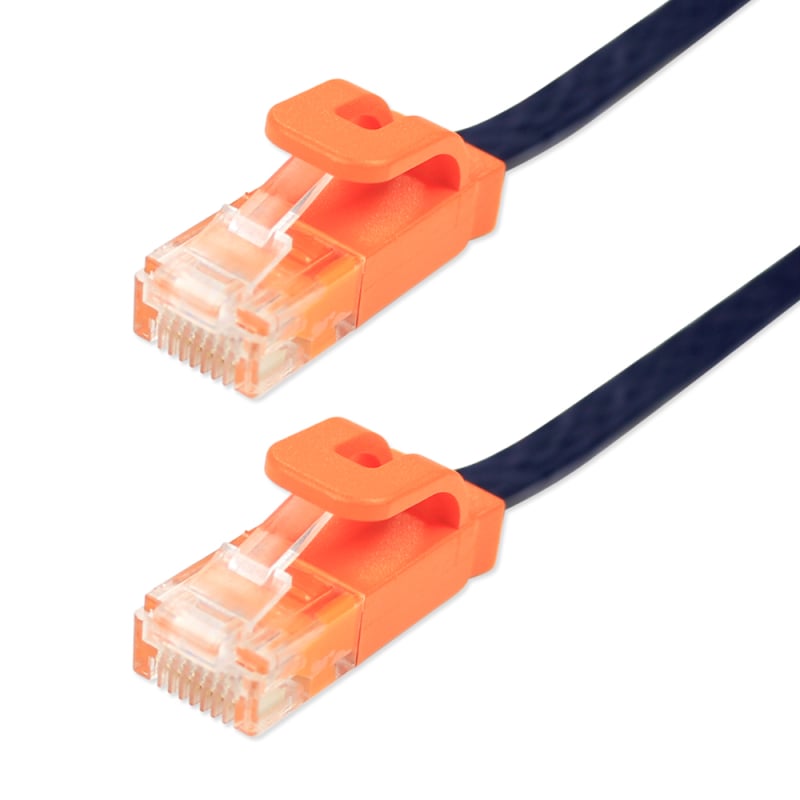 Cat6 plokščias Ethernet kabelis, grynas varis, Gigabit