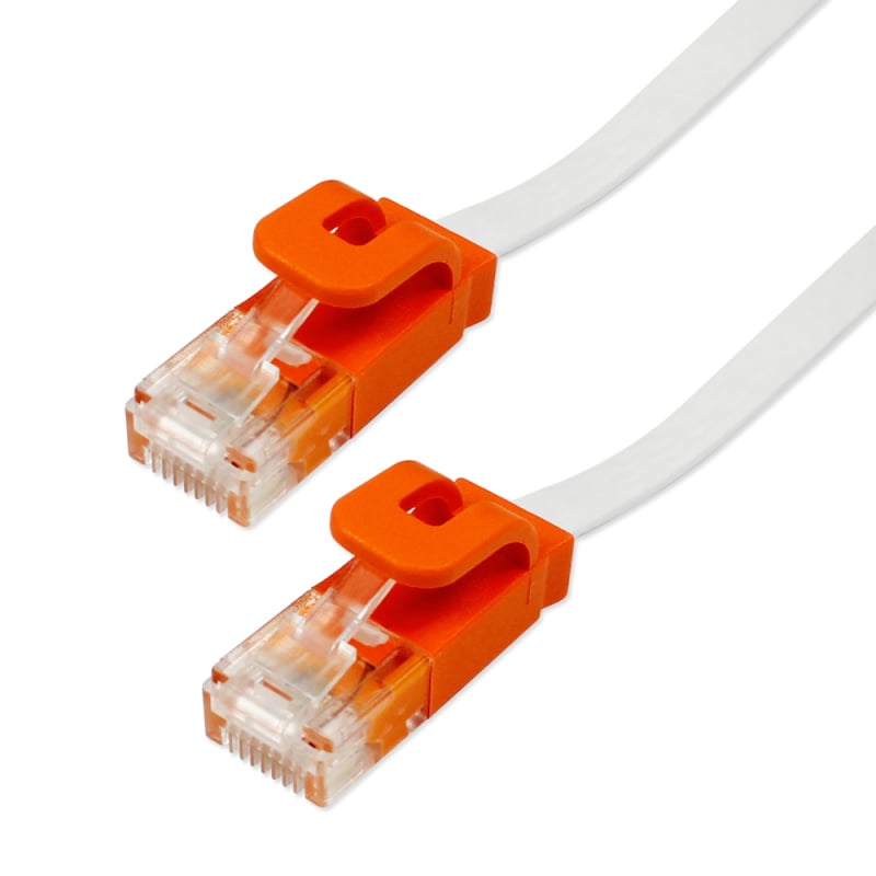 Cat6 plokščias Ethernet kabelis, grynas varis, Gigabit