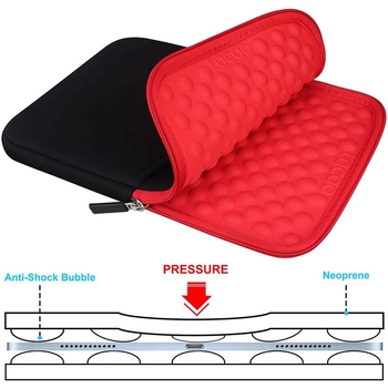 Obal na tablet s EVA lisovanou vložkou, vodotesný, odolný voči opotrebeniu a otrasom, materiál: SBR