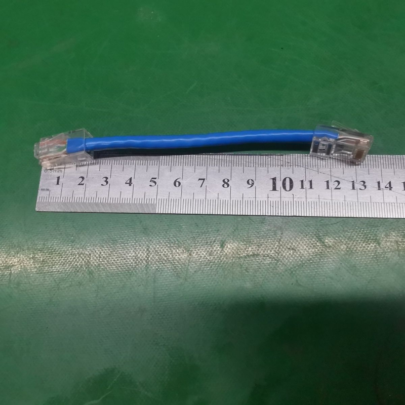 Cat5e dviejų galų tinklo kabelis kompiuteriui ir maršrutizatoriui, vidiniam ir išoriniam naudojimui stebėjimui