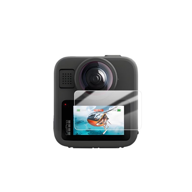 GoPro Max2 tvrdená ochranná fólia pre obrazovku a objektív, proti škrabaniu
