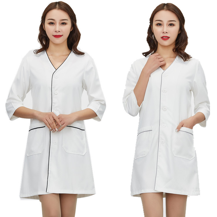 Unisex kaput za kozmetički salon i medicinsko okruženje: uklanjanje vlage, 35% pamuk / 65% poliester