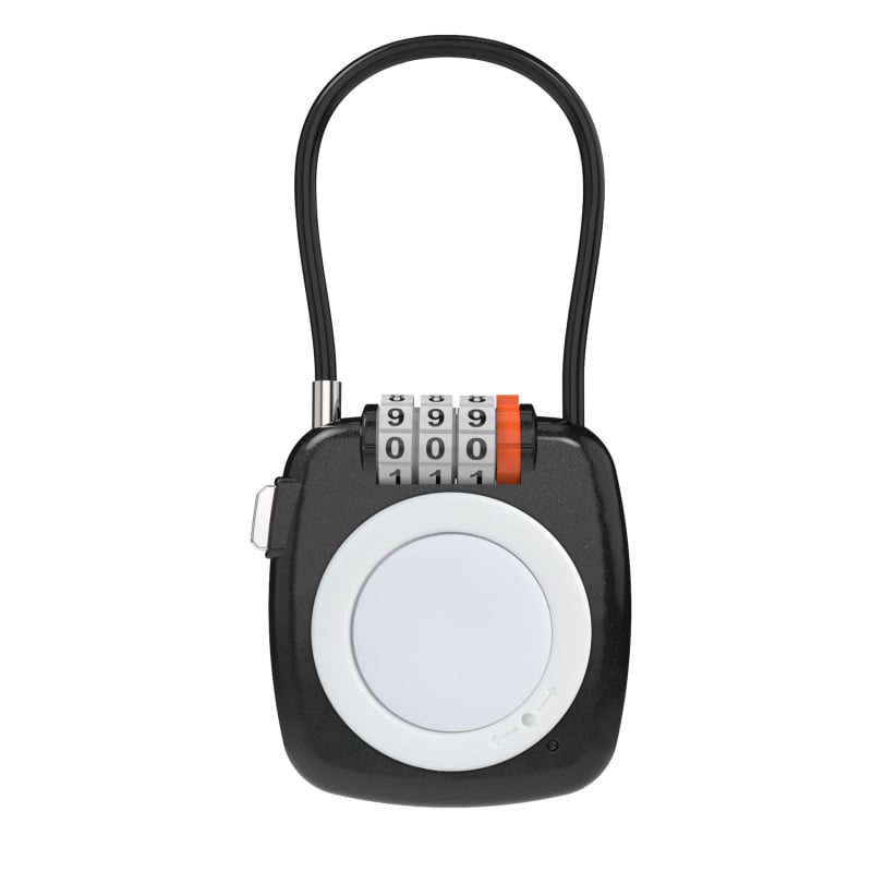 Find My Συμβατός Bluetooth Εντοπιστής Αντι-Απώλειας — Προστασία με Κωδικό, Αδιάβροχο Tag για Apple iOS, 225 mAh Μπαταρία