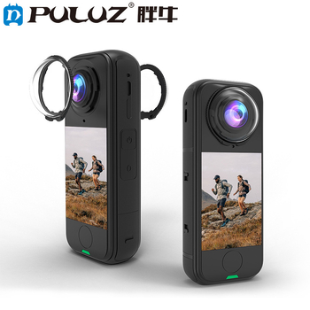 Puluz Fat Cow Lentilă protectoare din sticlă optică pentru Insta360 X4 Air – Actualizată, Pu1065/ Pu1066