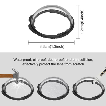 Puluz Fat Cow Lentilă protectoare din sticlă optică pentru Insta360 X4 Air – Actualizată, Pu1065/ Pu1066