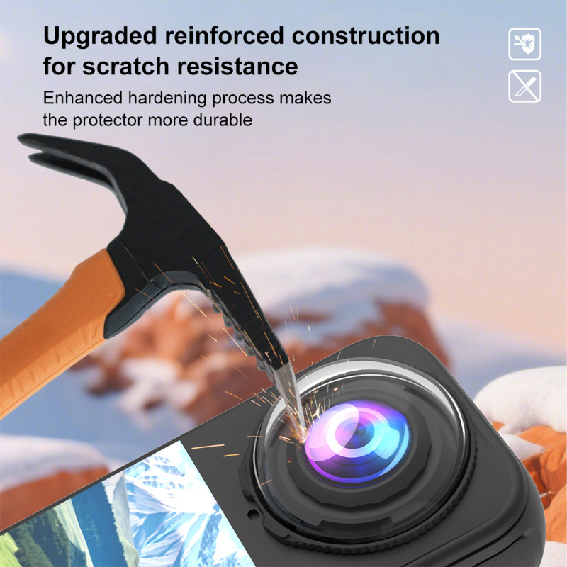 Puluz Fat Cow Lentilă protectoare din sticlă optică pentru Insta360 X4 Air – Actualizată, Pu1065/ Pu1066