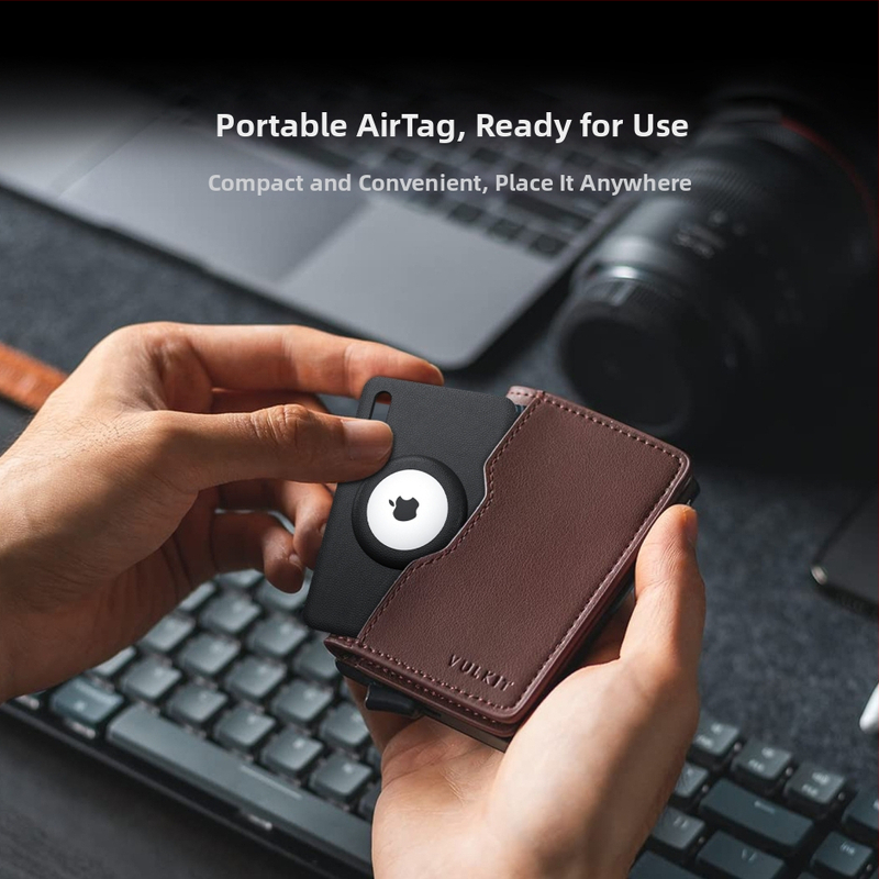 Airtag kortelių laikiklio apsauginis dėklas – kietas korpusas, IP68 atsparus vandeniui, ABS medžiaga, įpurškimo formavimas