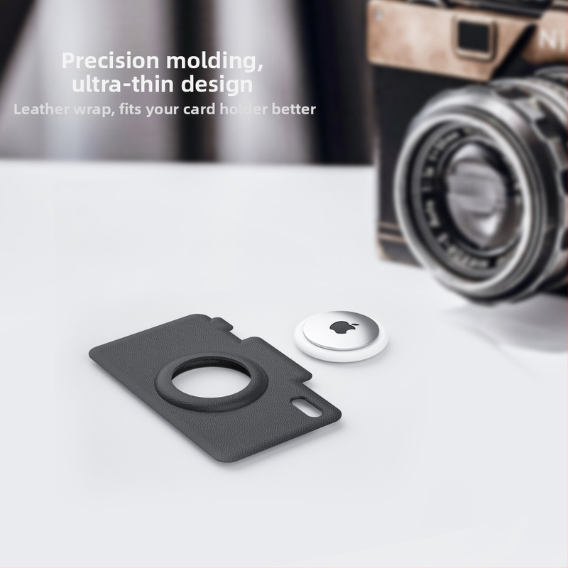 Airtag kartes turētāja aizsargsomais korpuss – ciets korpuss, IP68 ūdensizturīgs, ABS materiāls, injekcijas formēšana