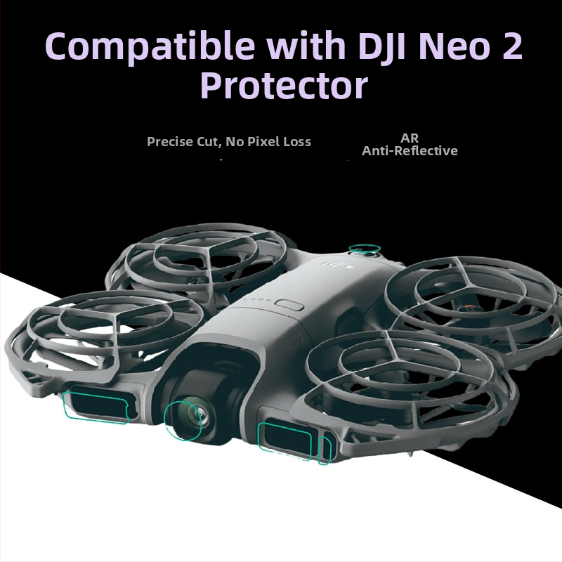 Ochranná fólia na fisheye objektív pre DJI NEO 2 – Nano HD, Model Neo2-bhm-sf, Materiál: Nano materiály, Kompatibilné s DJI NEO 2