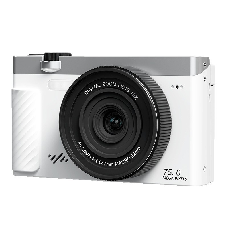 FOCUSO Wd66 Cameră digitală pentru selfie cu ecran rabatabil de 3,0 inch, 8MP CMOS senzor, zoom digital 16x, rezoluție maximă 4608×3056