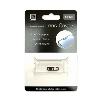 Okostele kamerájának objektívfedő — Adatvédelmi pajzs, XF17, illeszkedés 30 mm-ig, Képek alapján testreszabható