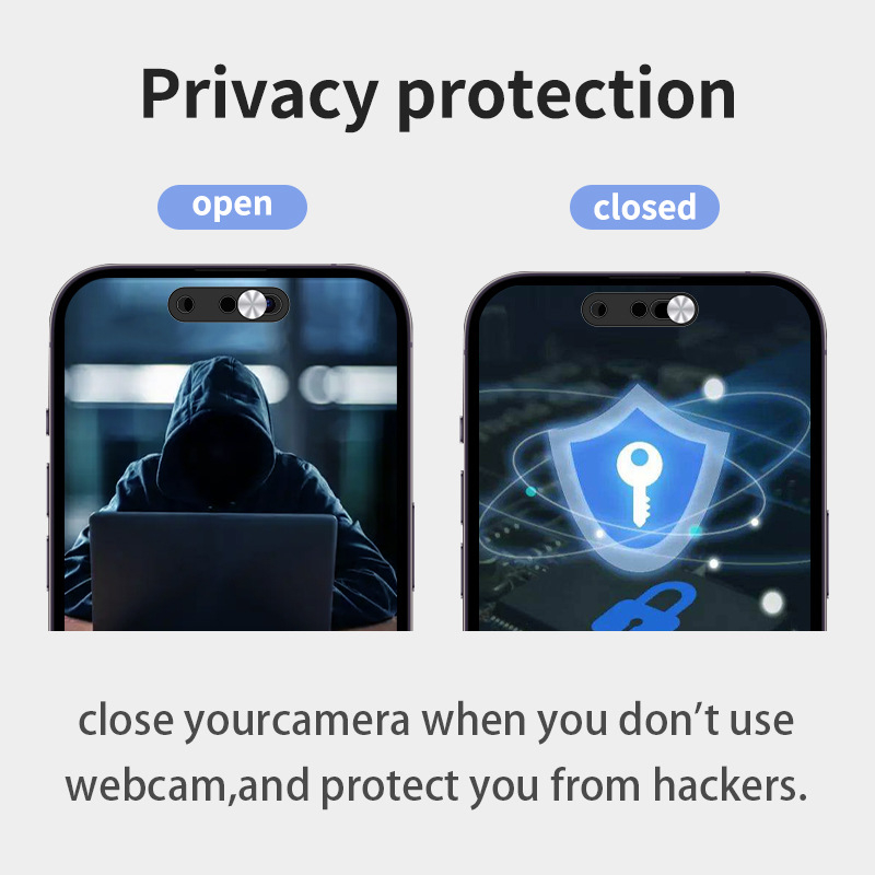 Okostele kamerájának objektívfedő — Adatvédelmi pajzs, XF17, illeszkedés 30 mm-ig, Képek alapján testreszabható