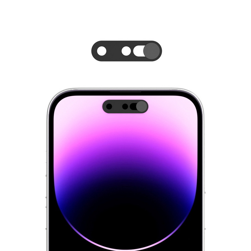 Okostele kamerájának objektívfedő — Adatvédelmi pajzs, XF17, illeszkedés 30 mm-ig, Képek alapján testreszabható