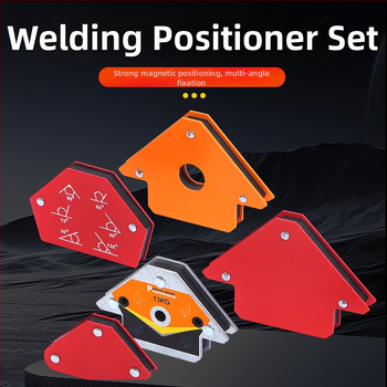 Metināšanas pozicionēšanas komplekts – daudzvirzienu palīgierīce, trīsstūrveida un sešstūrveida metināšanas magnēti, metināšanai, montāžai, marķēšanai, cauruļu uzstādīšanai un metāla apstrādei