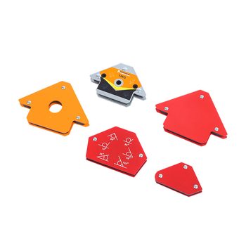 Metināšanas pozicionēšanas komplekts – daudzvirzienu palīgierīce, trīsstūrveida un sešstūrveida metināšanas magnēti, metināšanai, montāžai, marķēšanai, cauruļu uzstādīšanai un metāla apstrādei