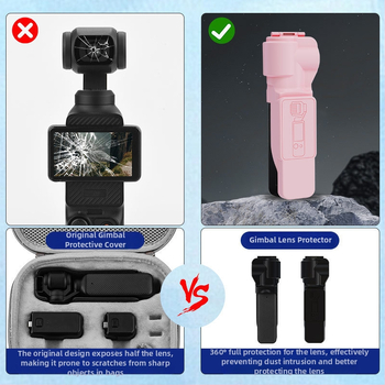 Apsauginis dangtelis objektyvui ir ekranui DJI Osmo Pocket 3, BRDRC, ABS+PC, 27,4 g