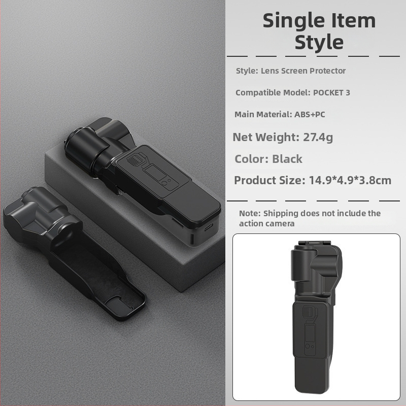 Apsauginis dangtelis objektyvui ir ekranui DJI Osmo Pocket 3, BRDRC, ABS+PC, 27,4 g