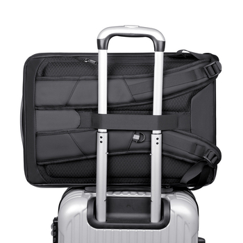 Ruksak s tvrdom ABS kućištem, kapacitet 20-35L, model 1001, zaštita od krađe, USB priključak