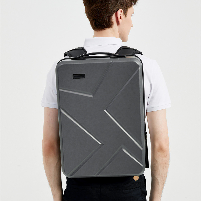 Ruksak s tvrdom ABS kućištem, kapacitet 20-35L, model 1001, zaštita od krađe, USB priključak